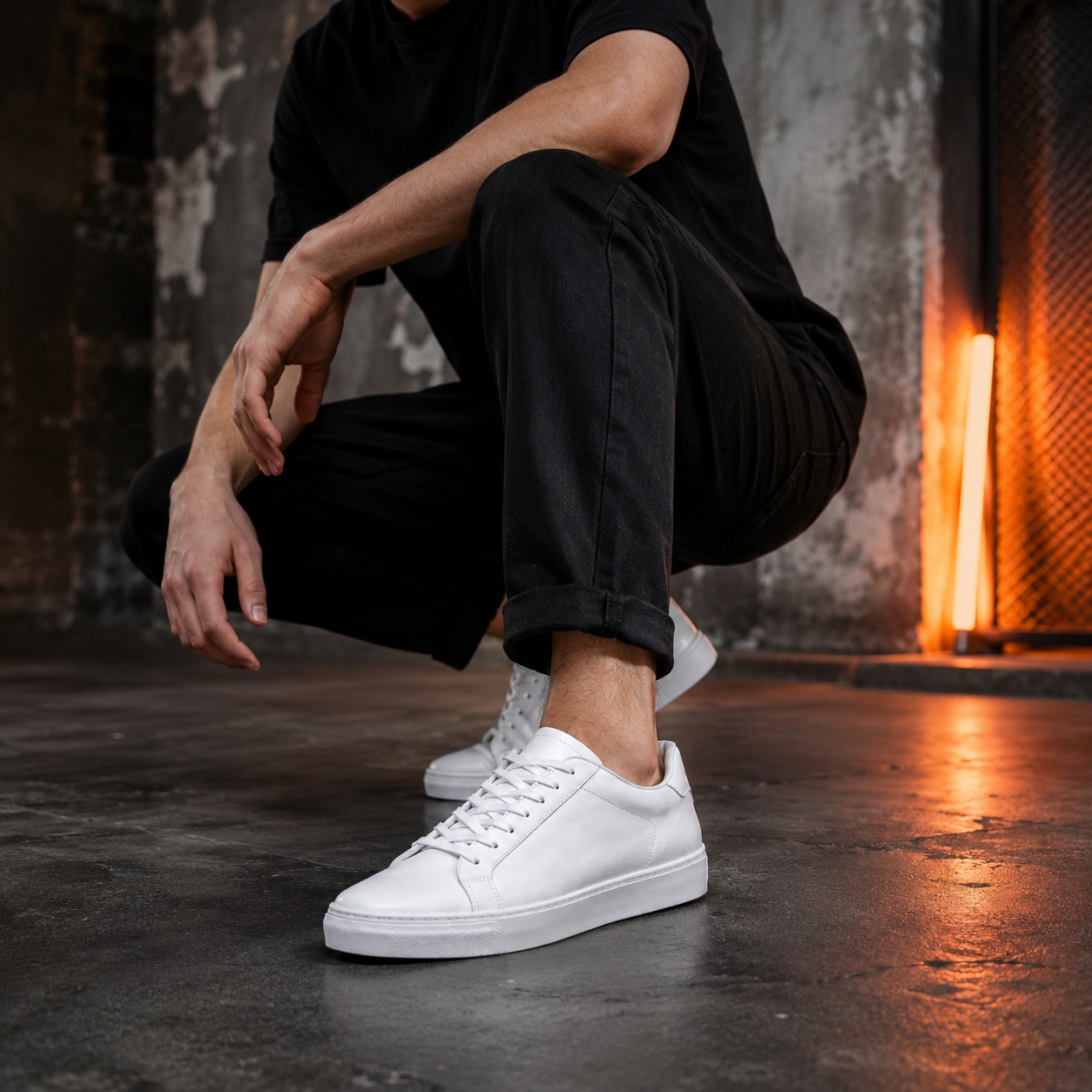 Modern sneaker style